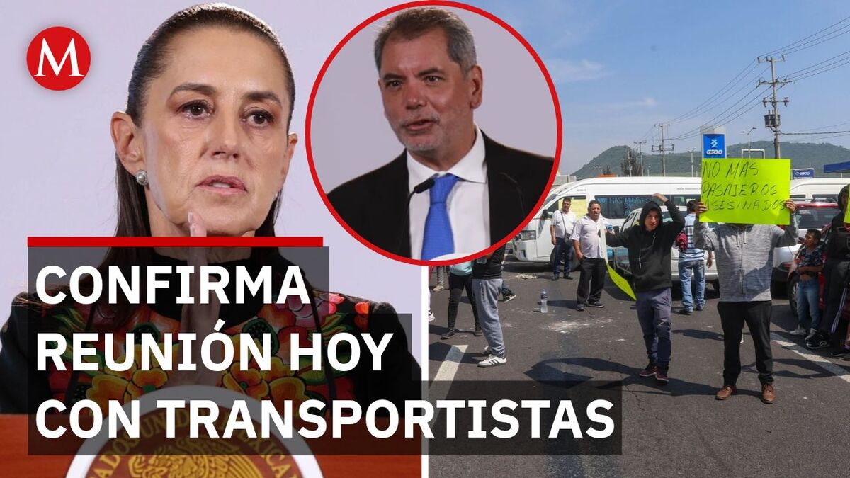 Sheinbaum frena paro de transportistas: "No afecta" a la canasta