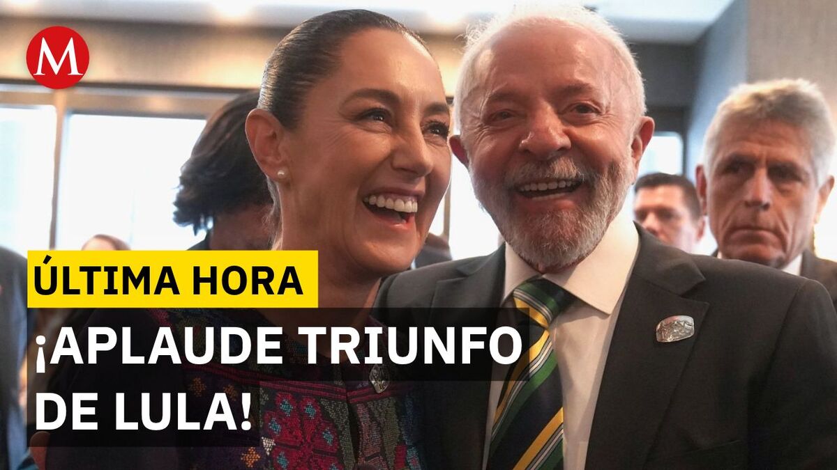 Sheinbaum tras triunfo de Lula: “Una bocanada de aire fresco”