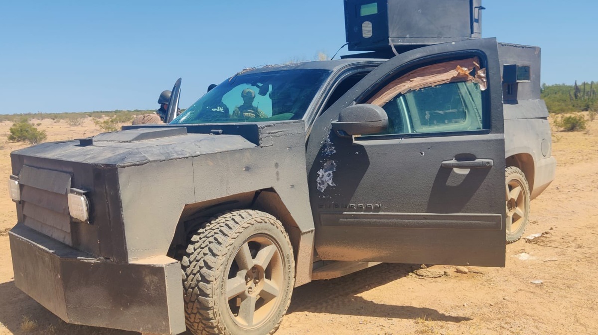 Vehículo asegurado en Sonora en 2024 habría sido robado en EU | Foto: Especial