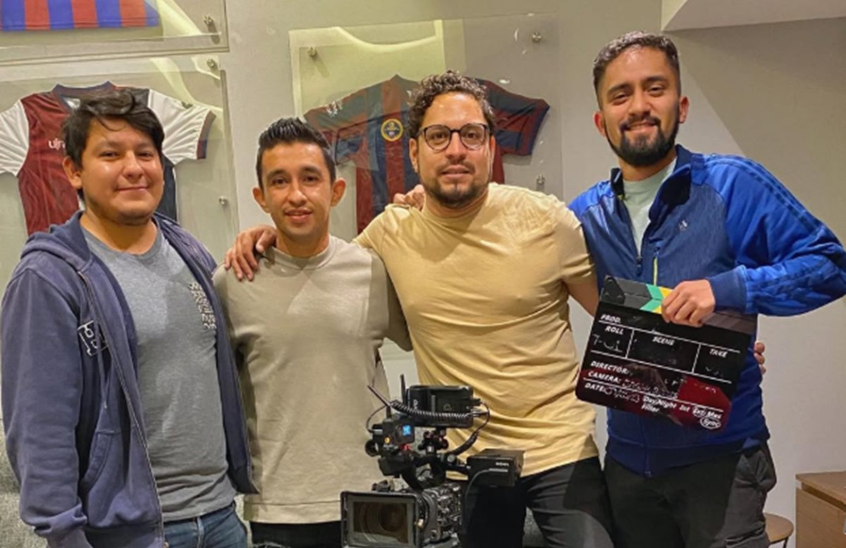 Así vivieron los cineastas la creación de la película "El Equipo del Pueblo, un Sueño Atlante" (Cortesía)