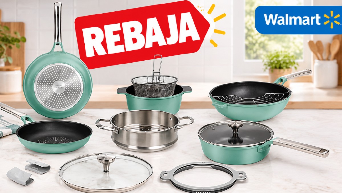Walmart lanza oferta imperdible con sartenes antiadherentes | IA DISCOVER