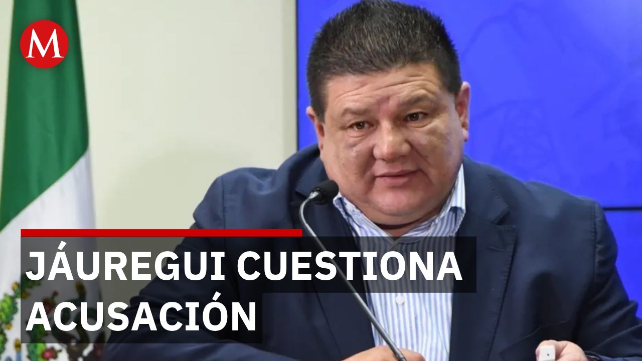 César Jáuregui Moreno niega vínculo con agentes extranjeros en el operativo