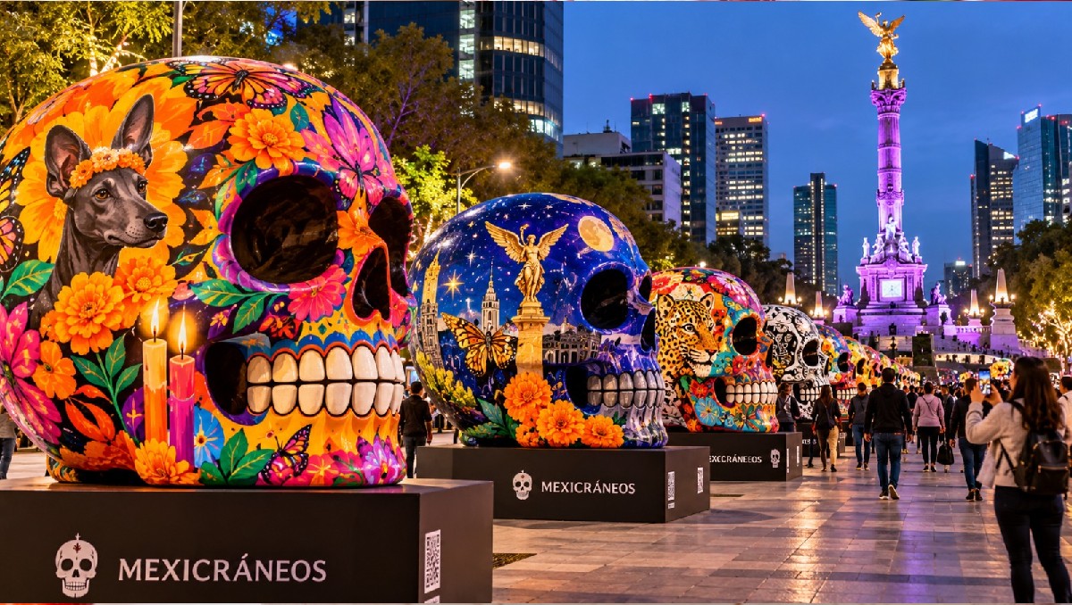 La exposición es de acceso libre en Reforma | IA Discover