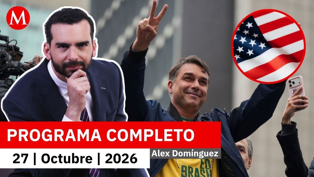 Flavio Bolsonaro abandona Brasil tras acusaciones | Alejandro Domínguez, 27 de octubre de 2026