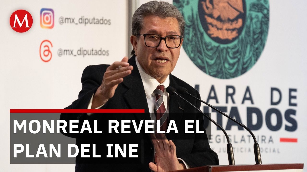 Ricardo Monreal estima 5 semanas para elegir presidente del INE