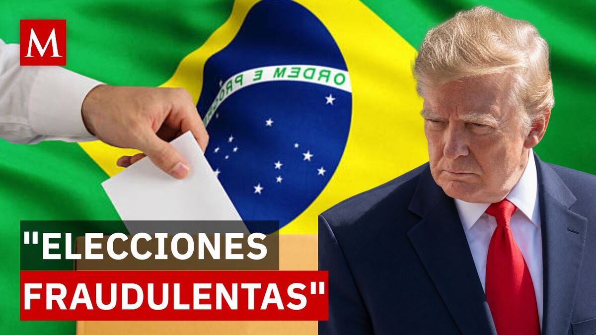 ¡Tensión en Brasil! Trump pone en duda el triunfo de Lula y reaviva la polémica electoral