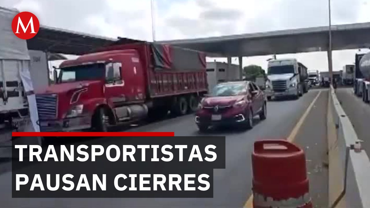 Transportistas suspenden bloqueos en Aguascalientes tras iniciar diálogo con Gobernación