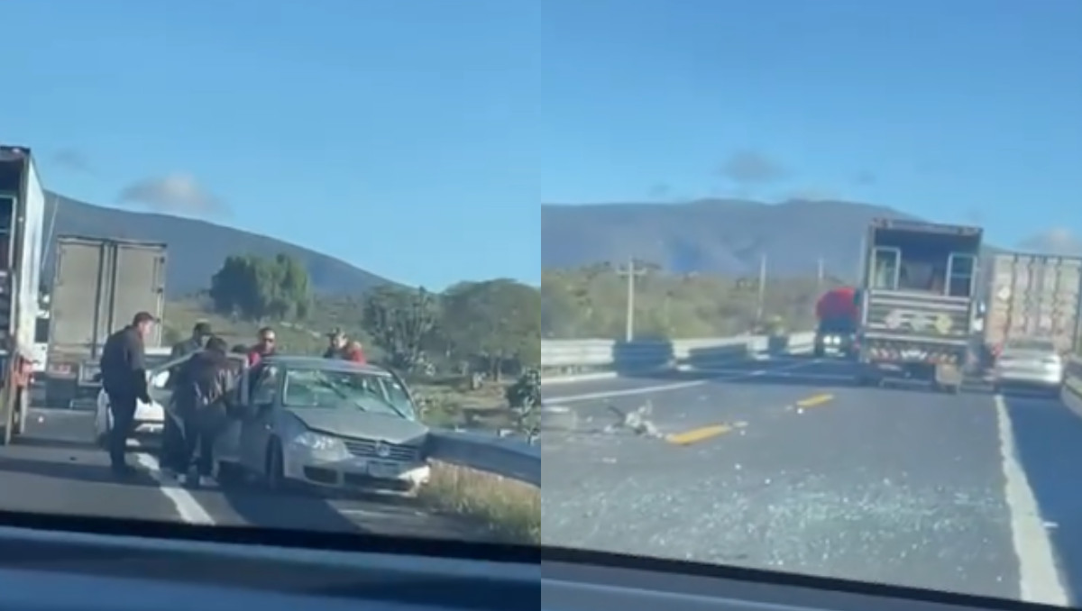 Accidente en la supercarretera Cuacnopalan-Oaxaca | Especial