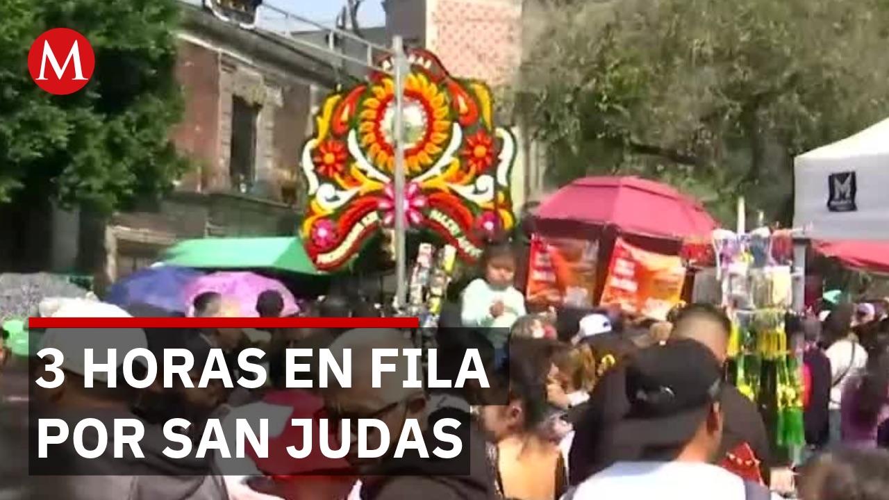 Autoridades cierran vialidades en CdMx para resguardar a fieles de San Judas Tadeo y San Hipólito