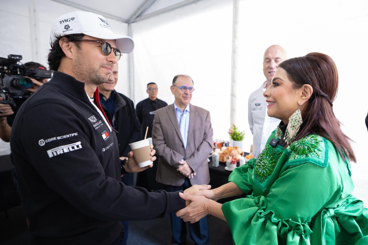 Brugada destacó que el show de Checo Pérez acerca la Fórmula 1 a todos los capitalinos. | Especial