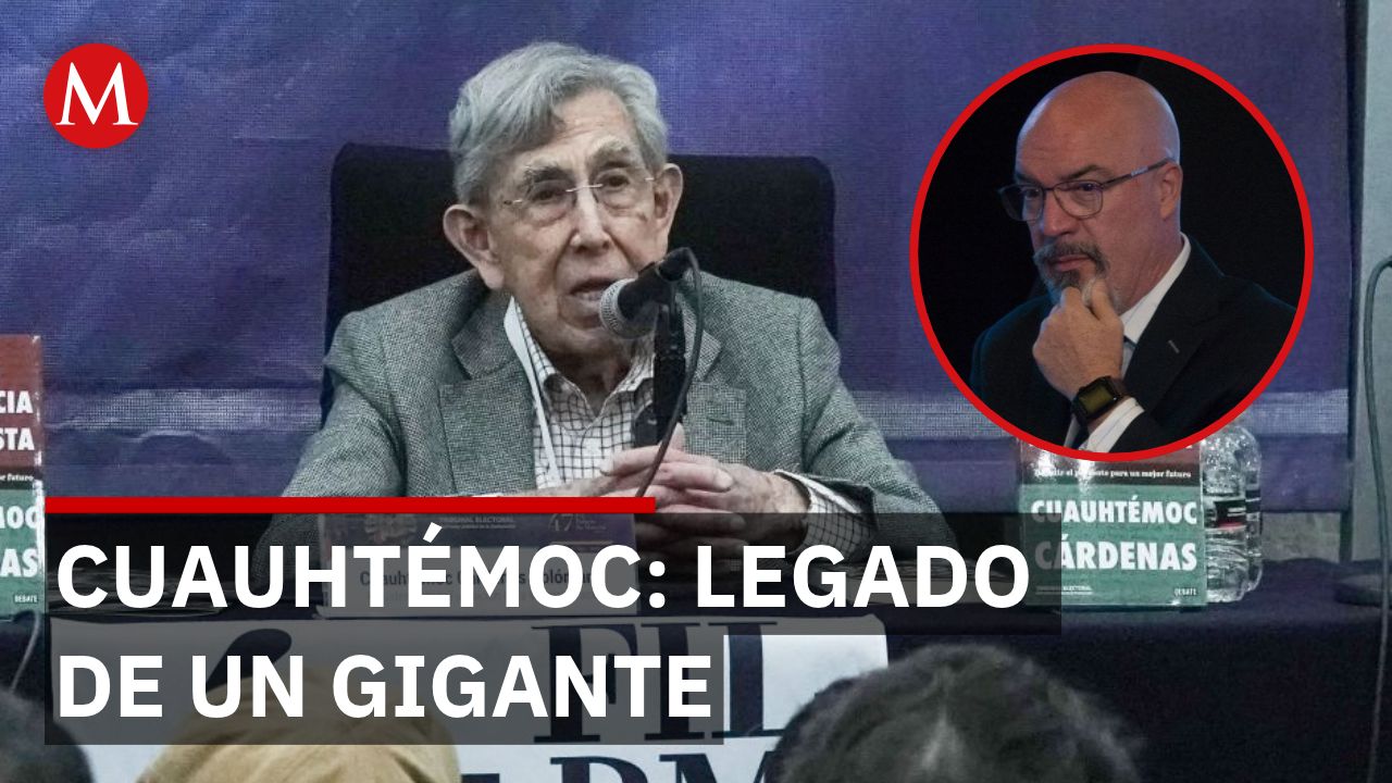 Carlos Puig recuerda a Cuauhtémoc Cárdenas como gigante de la democracia
