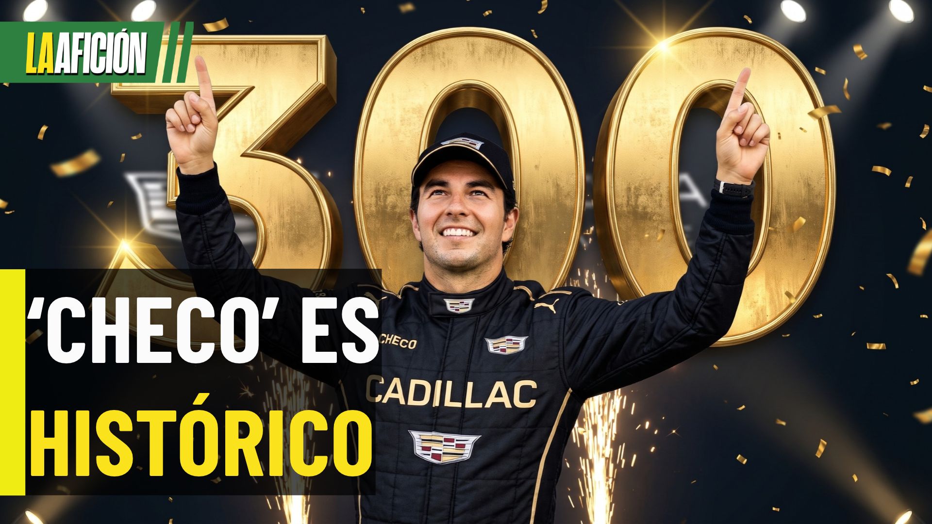 'Checo' Pérez cumplirá 300 Grandes Premios en la Fórmula 1 en el GP de México 2026