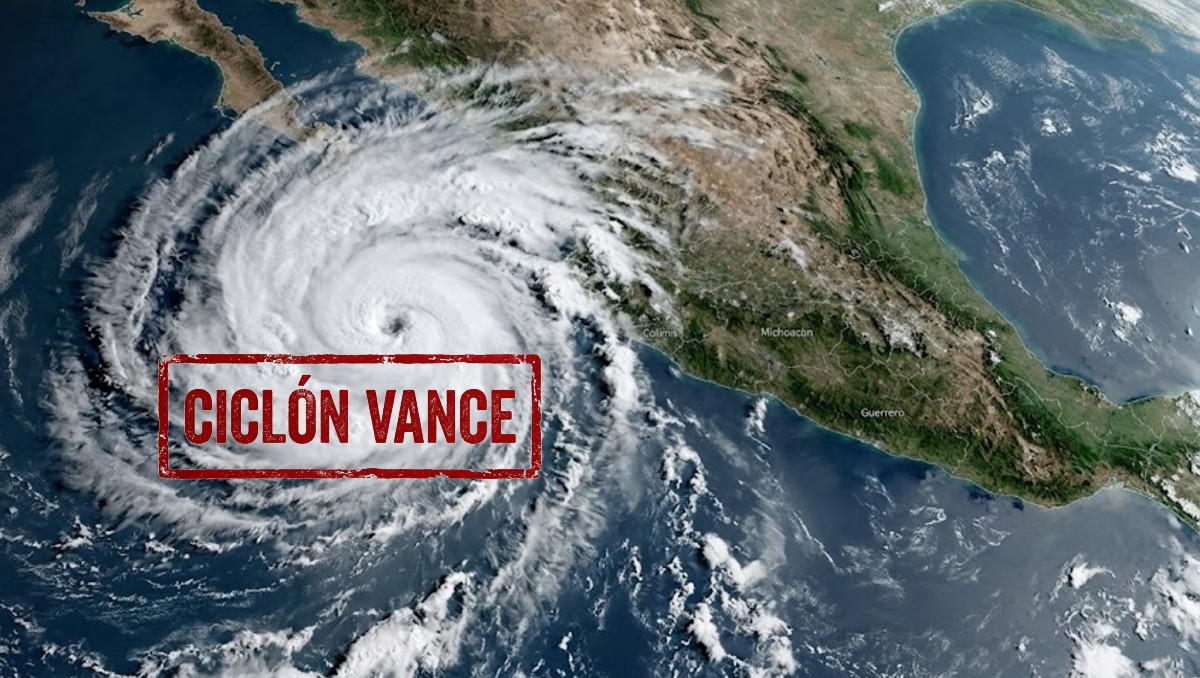 Ciclón Post Tropical ' Vance' | IA Discover