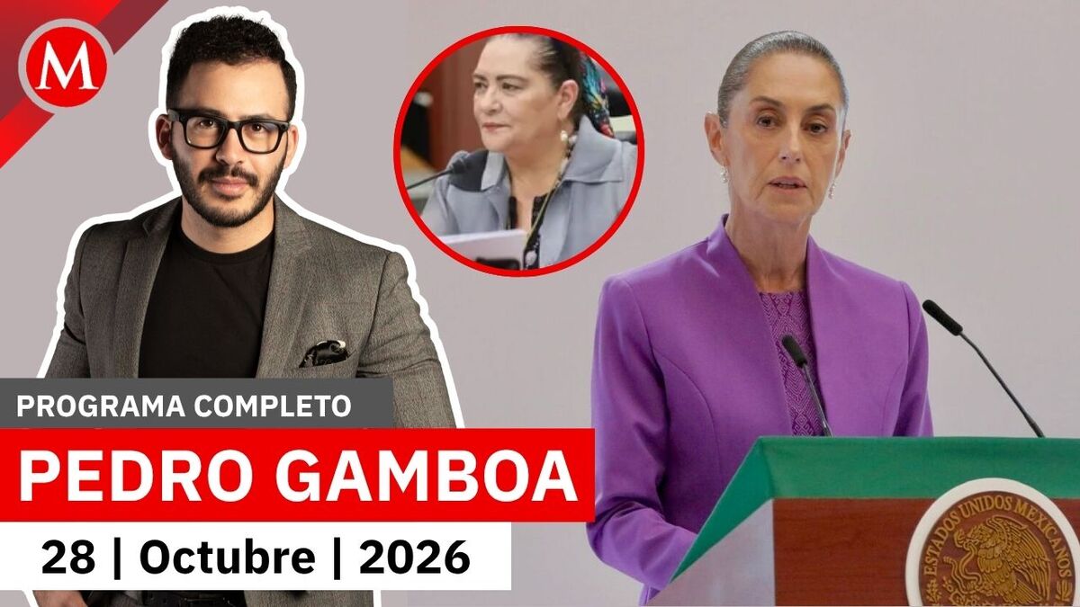 Claudia Sheinbaum deslinda totalmente a Taddei de Morena | Pedro Gamboa, 28 de octubre de 2026