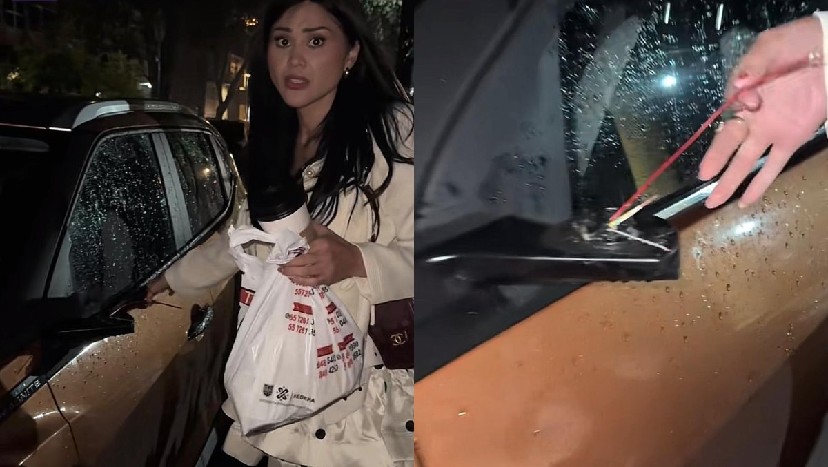Delincuencia en México: Gomita SUFRE robo en su auto en plena madrugada; esto le quitaron | Redes sociales