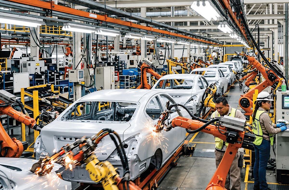 Siete fabricantes exploraron instalar plantas automotrices en México durante los últimos tres años. Cortesía IA