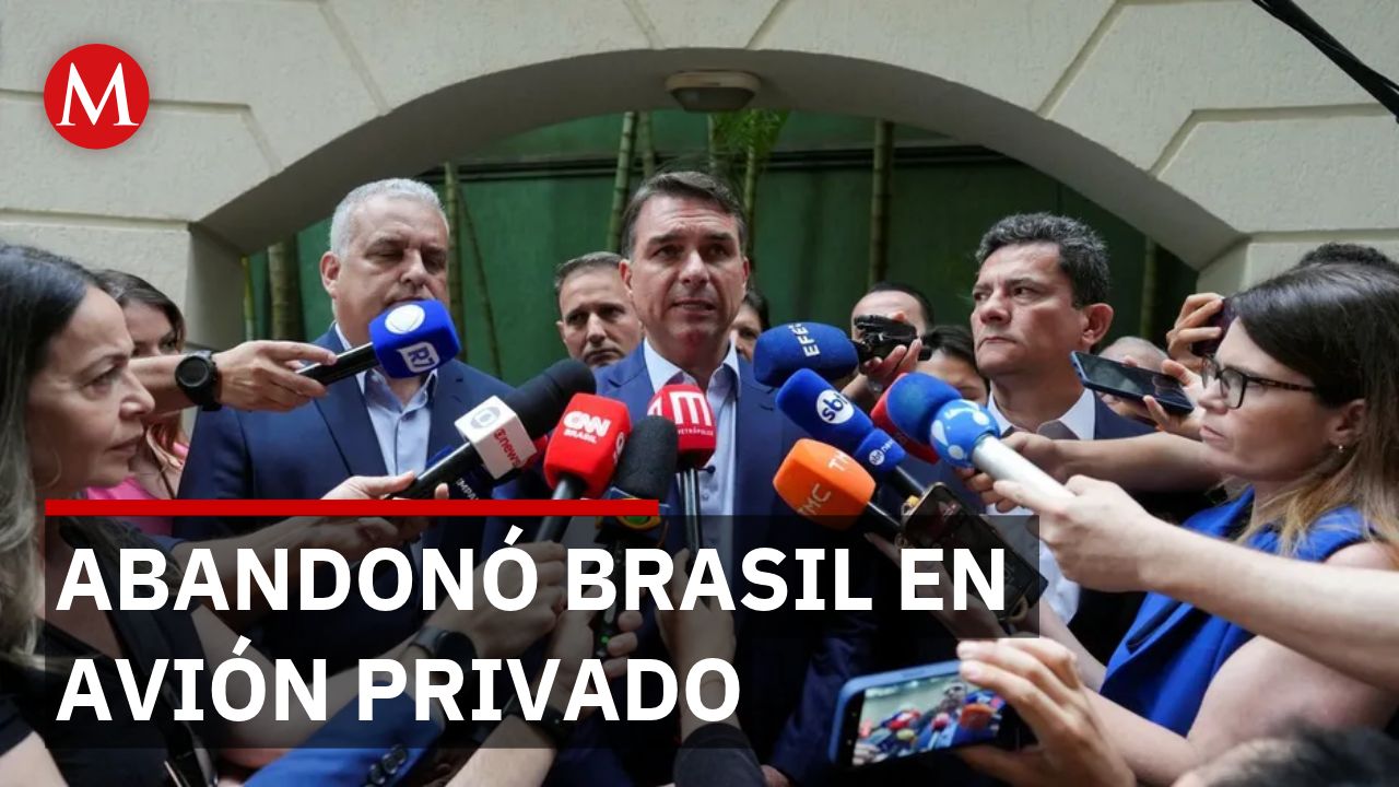 Flavio Bolsonaro incumple entrega de pasaporte y huye de Brasil