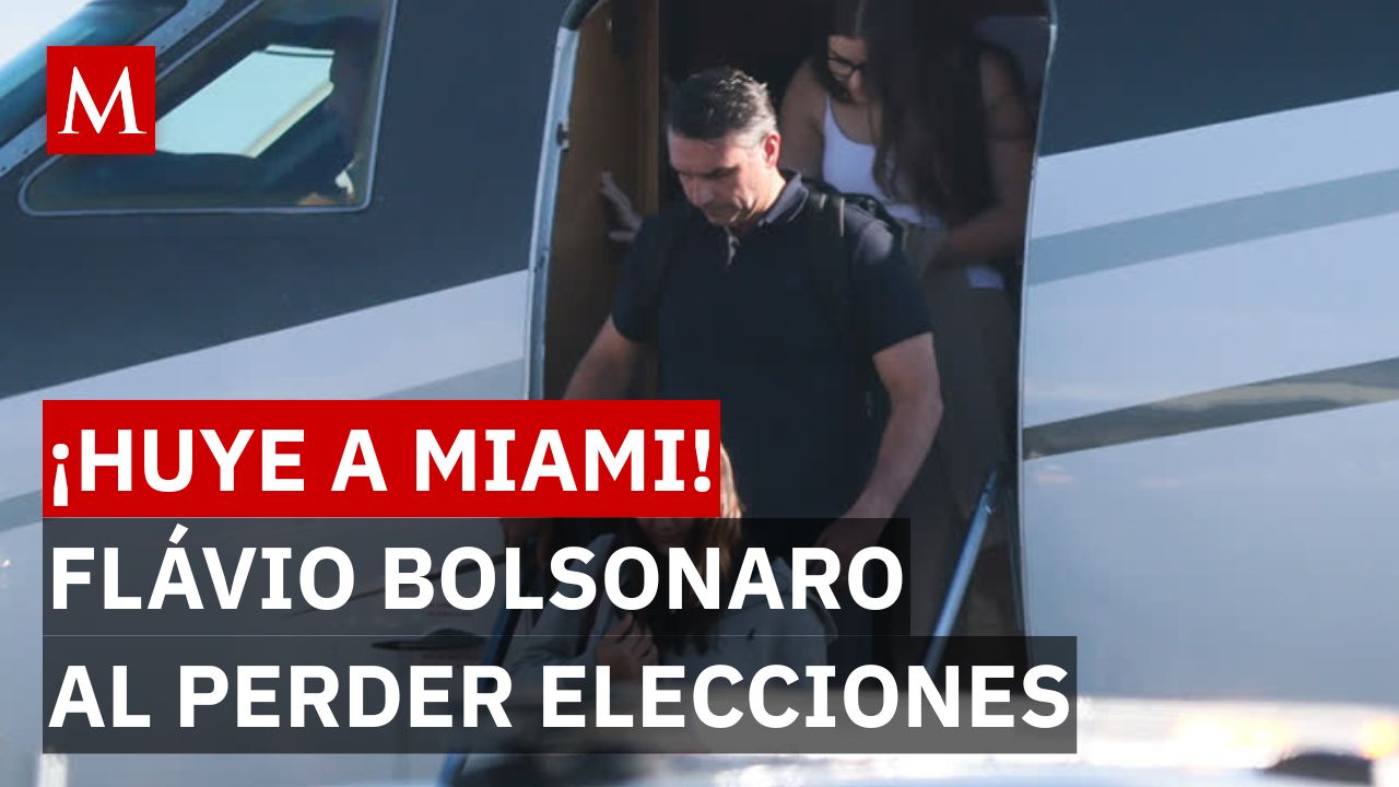 ¿Huye tras perder ante Lula? Flávio Bolsonaro llega a EU con apoyo del gobierno de Trump