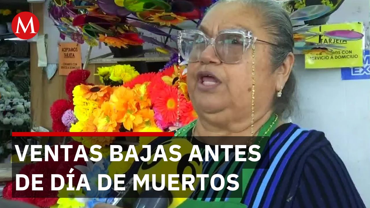 Imelda Mendoza vende cempasúchil desde 70 pesos en Nuevo León