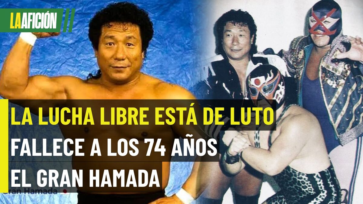 Murió el Gran Hamada, leyenda de la lucha libre de Japón y México, a los 74 años