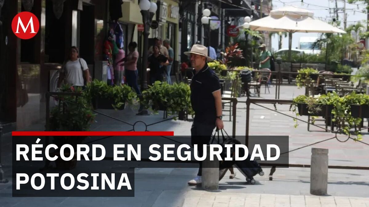Seguridad en San Luis Potosí sube 31 puntos desde 2018