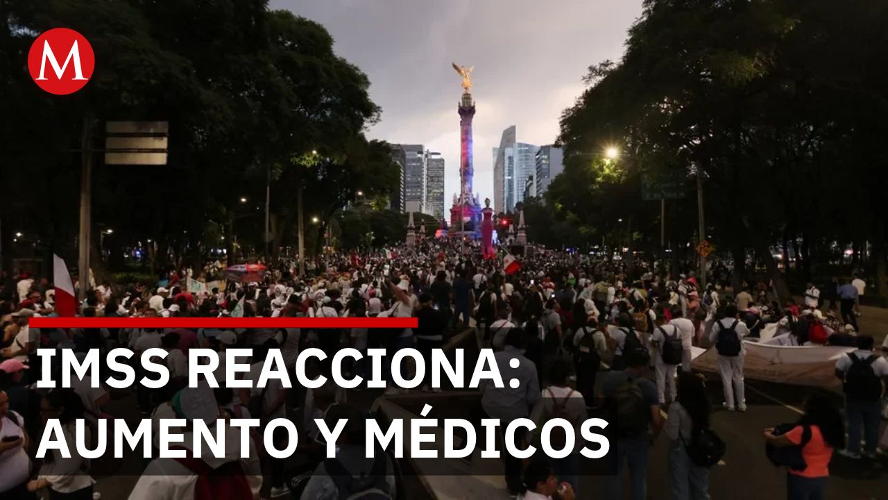 Trabajadores del IMSS convocan megamarcha nacional para este viernes
