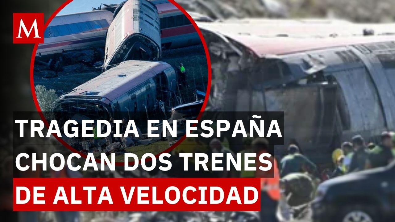 Tragedia ferroviaria en España: lo que se sabe del choque de dos trenes de alta velocidad