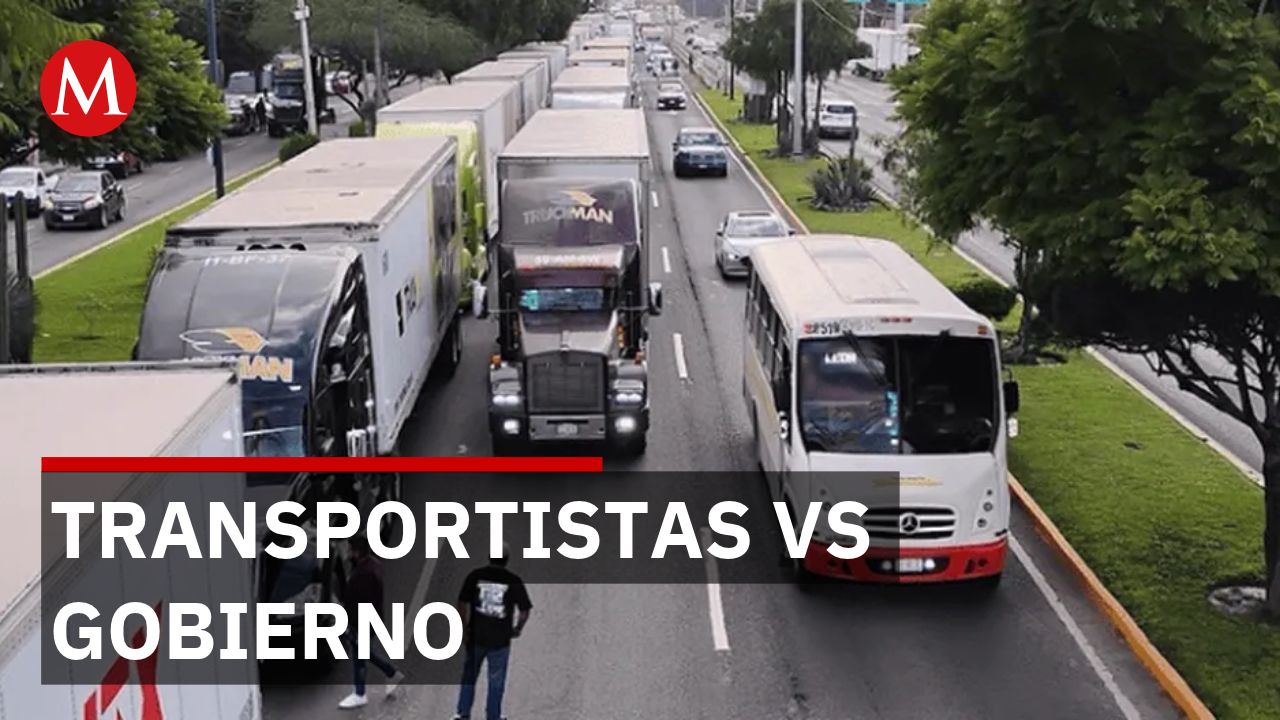 Transportistas levantan bloqueos y acuerdan 4 mesas de trabajo con gobierno