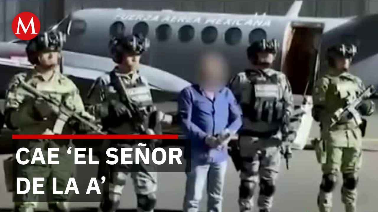 Capturan a Sergio 'El Señor de la A' con información de Estados Unidos