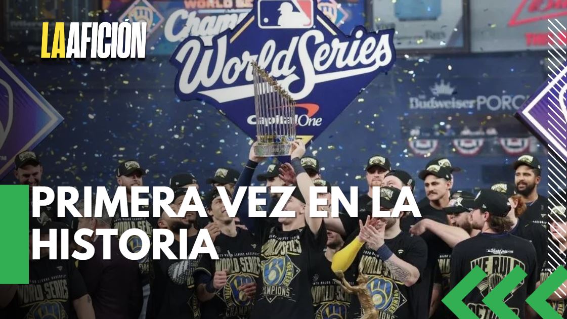 Cerveceros de Milwaukee ganan su primera Serie Mundial de la historia