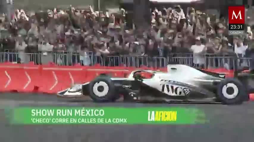 'Checo' Pérez celebra su show run en la CdMx | Milenio Noticias: La Afición, 28 de octubre de 2026