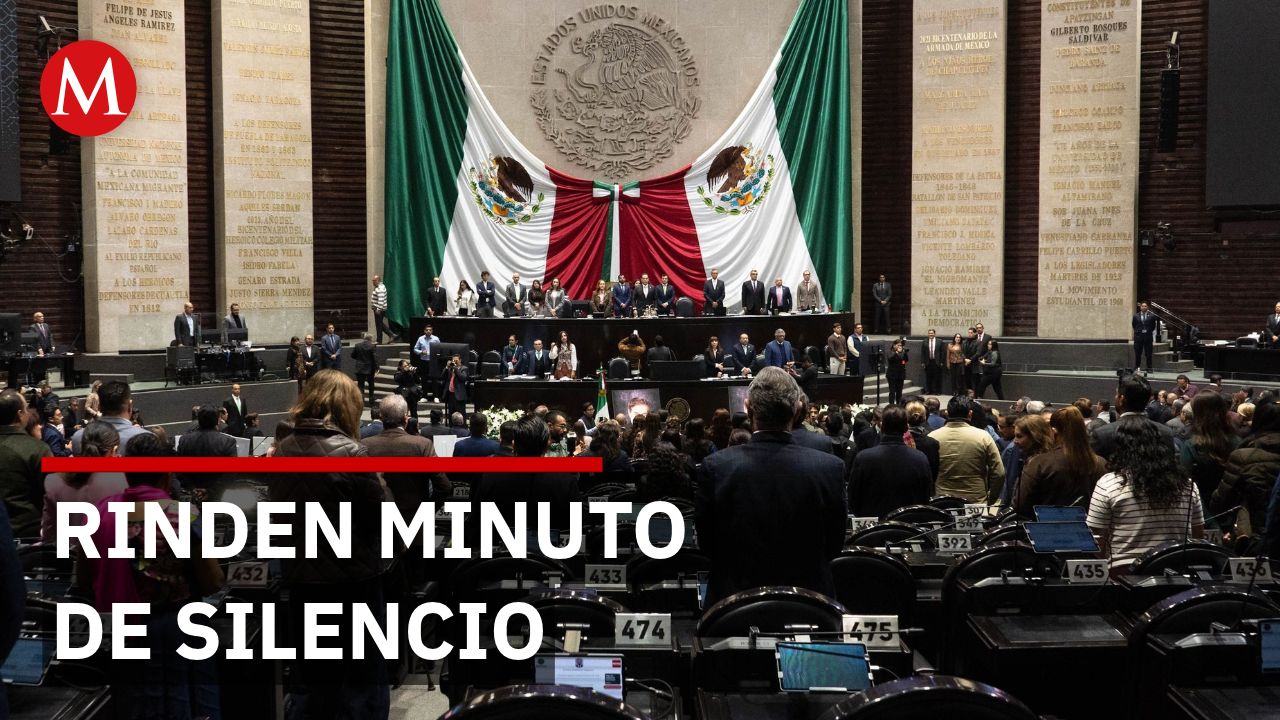 Congreso de San Lázaro rinde homenaje a Cuauhtémoc Cárdenas