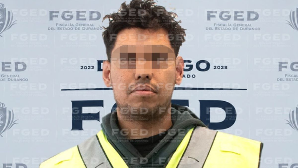 Erick Israel “N”, de 25 años, señalado como presunto responsable. | Foto: Fiscalía de Durango
