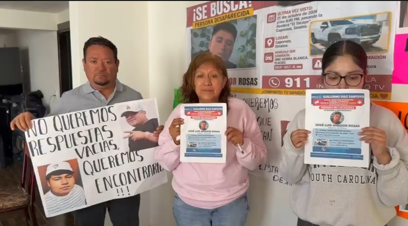 Los familiares dieron a conocer que los jóvenes mexiquenses fueron liberados. | Foto: Lauro Galicia