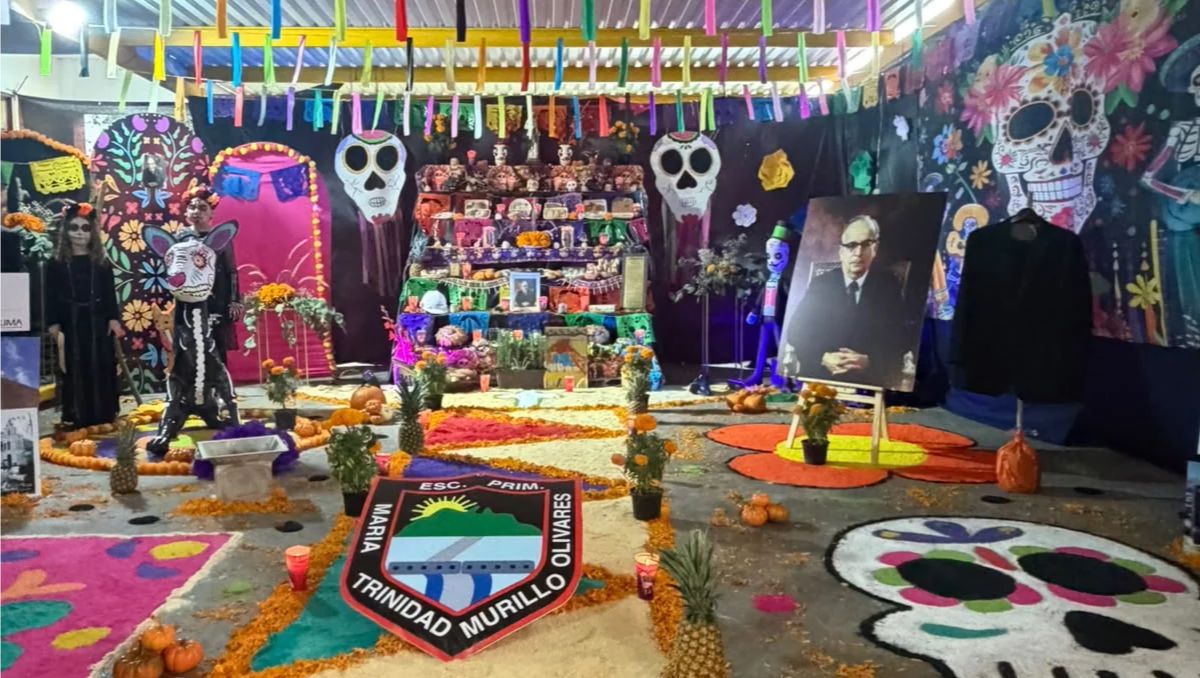 La preparación del altar comenzó desde el mes de octubre. | Gabriela Garza