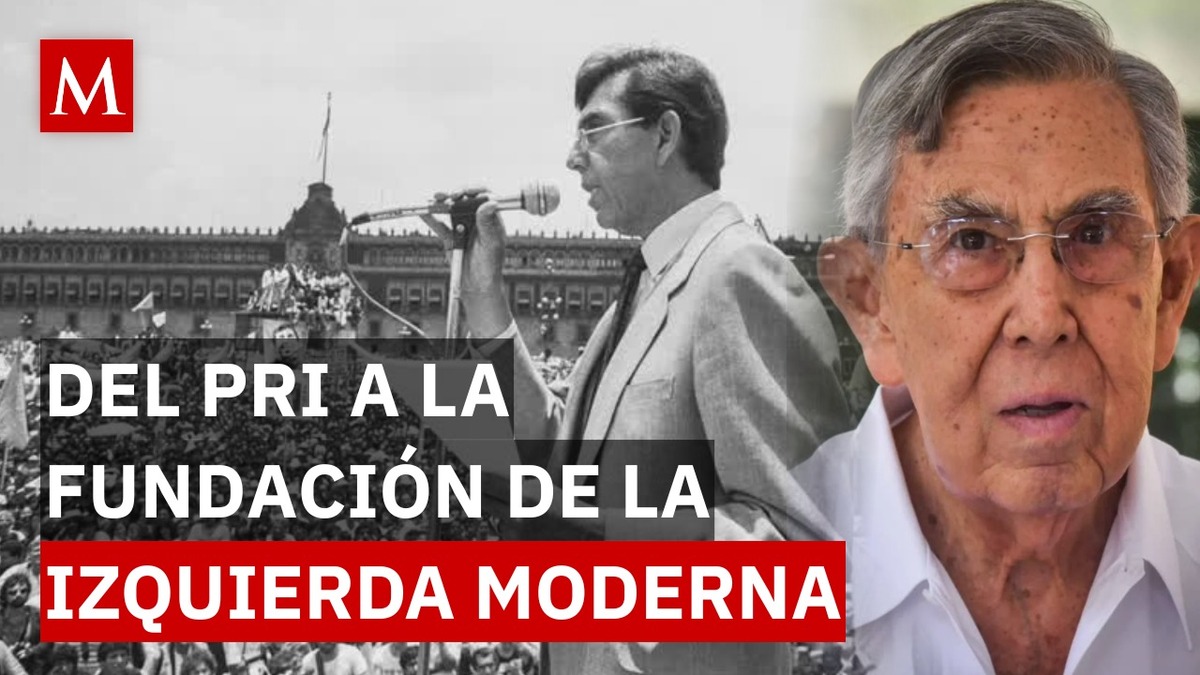 De romper con el PRI a fundar el PRD: la decisión que cambió la carrera de Cuauhtémoc Cárdenas