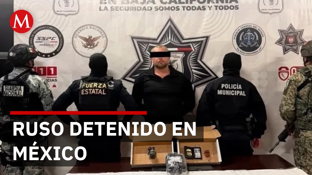 Ruso buscado por Interpol es detenido en Tecate, Baja California con credenciales falsas