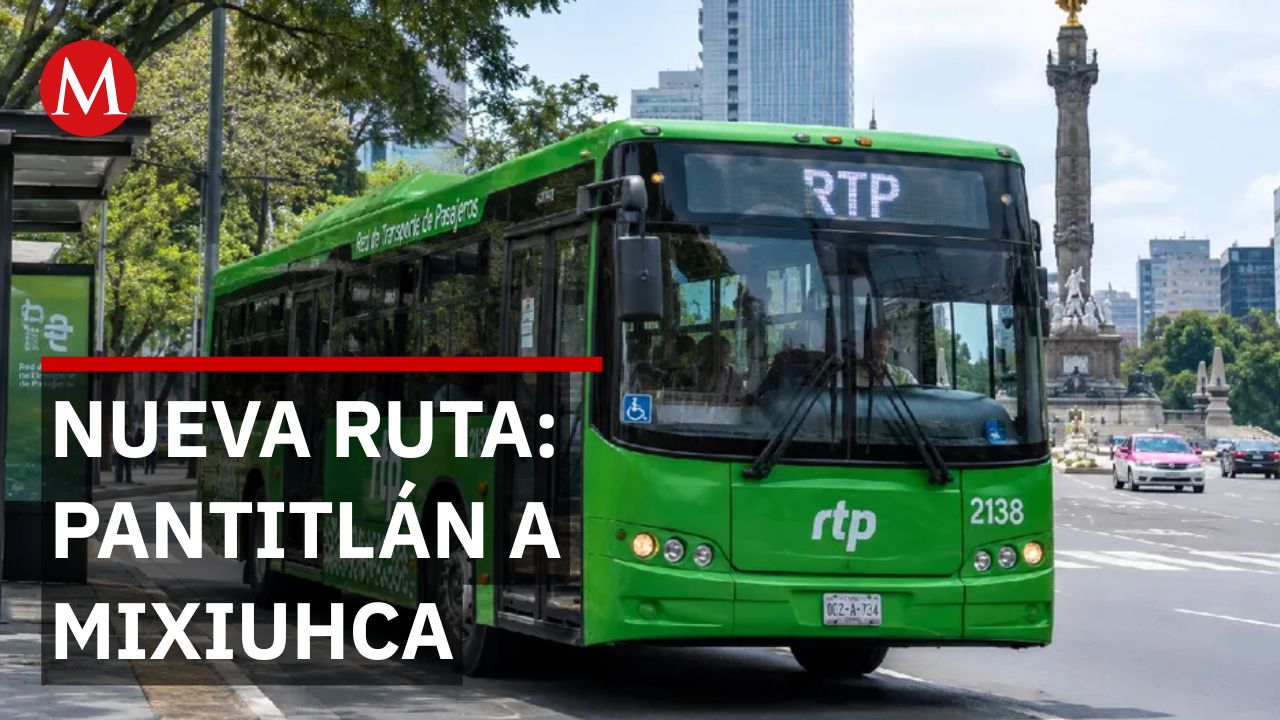 Nueva ruta de RTP conecta Pantitlán con el metro Mixiuhca