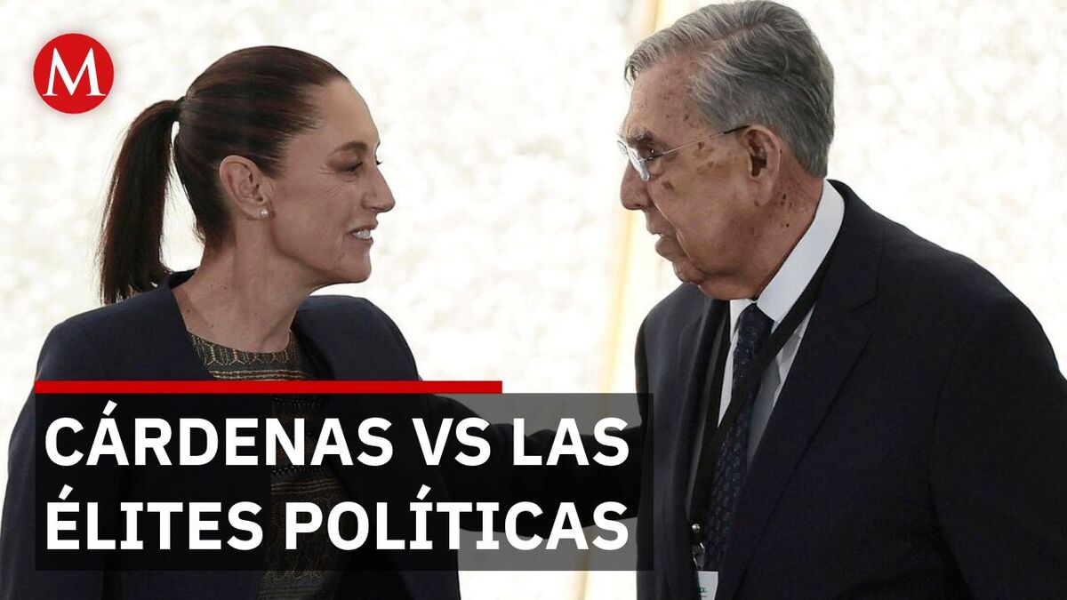 Sheinbaum despide a Cárdenas: “Ganó en el 88 y le hicieron fraude”