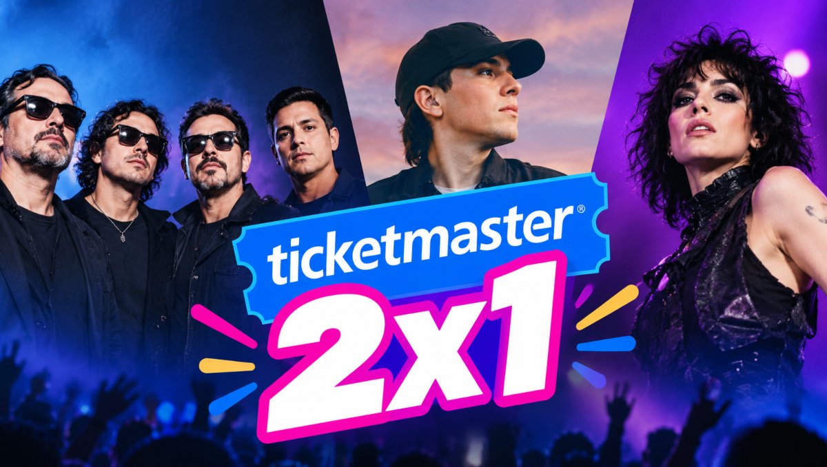 Ticketmaster 2x1 HOY 29 de octubre: lista de eventos incluidos