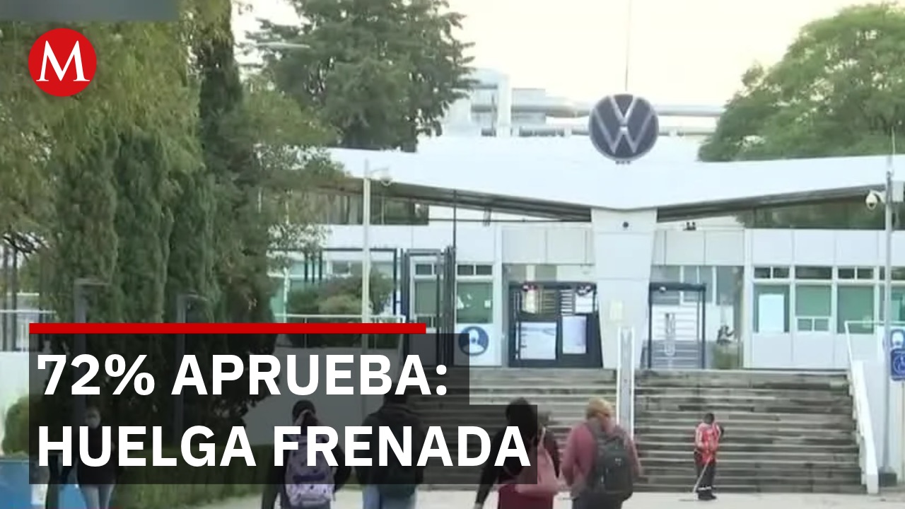 Trabajadores de Volkswagen aprueban aumento salarial y cancelan huelga