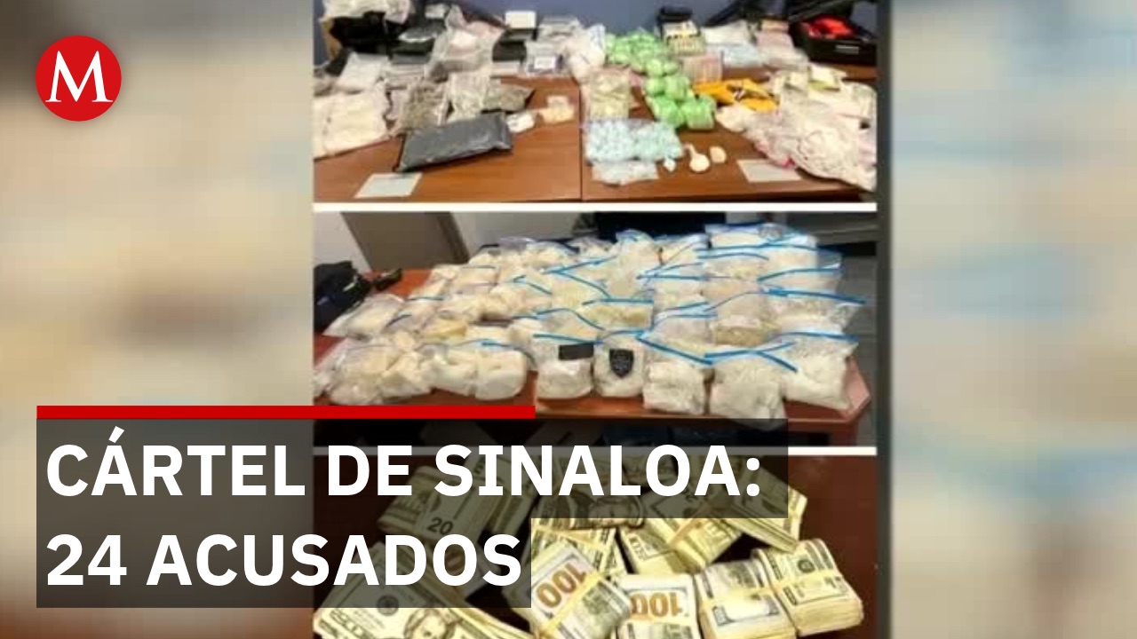 Estados Unidos acusa a 24 personas por tráfico de drogas desde prisión