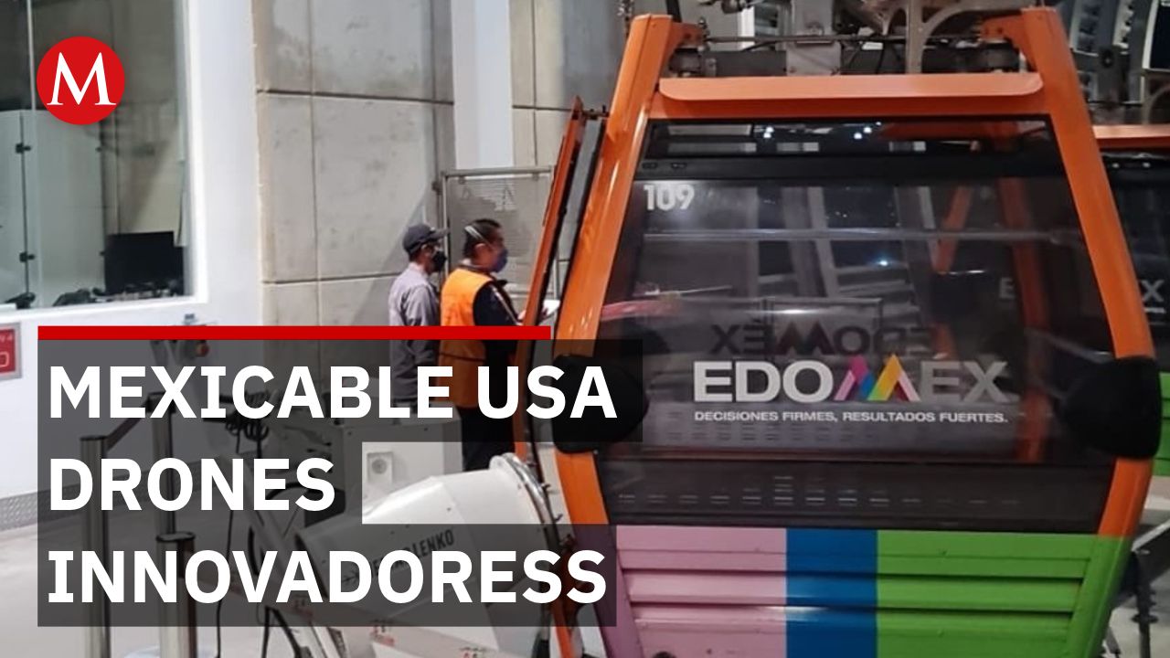 Nuevo cable del Mexicable refuerza seguridad entre estaciones en Naucalpan