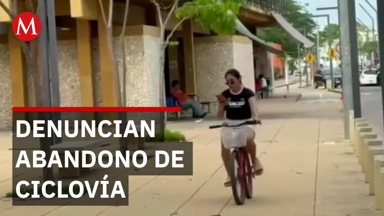 Ciclovía de Villahermosa queda en el olvido pese a inversión millonaria