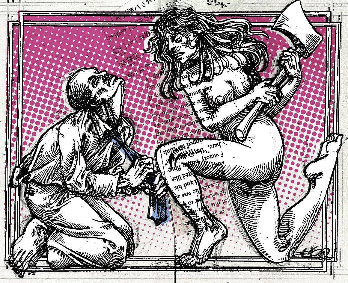 Ex libris: La corbata | Por EKO