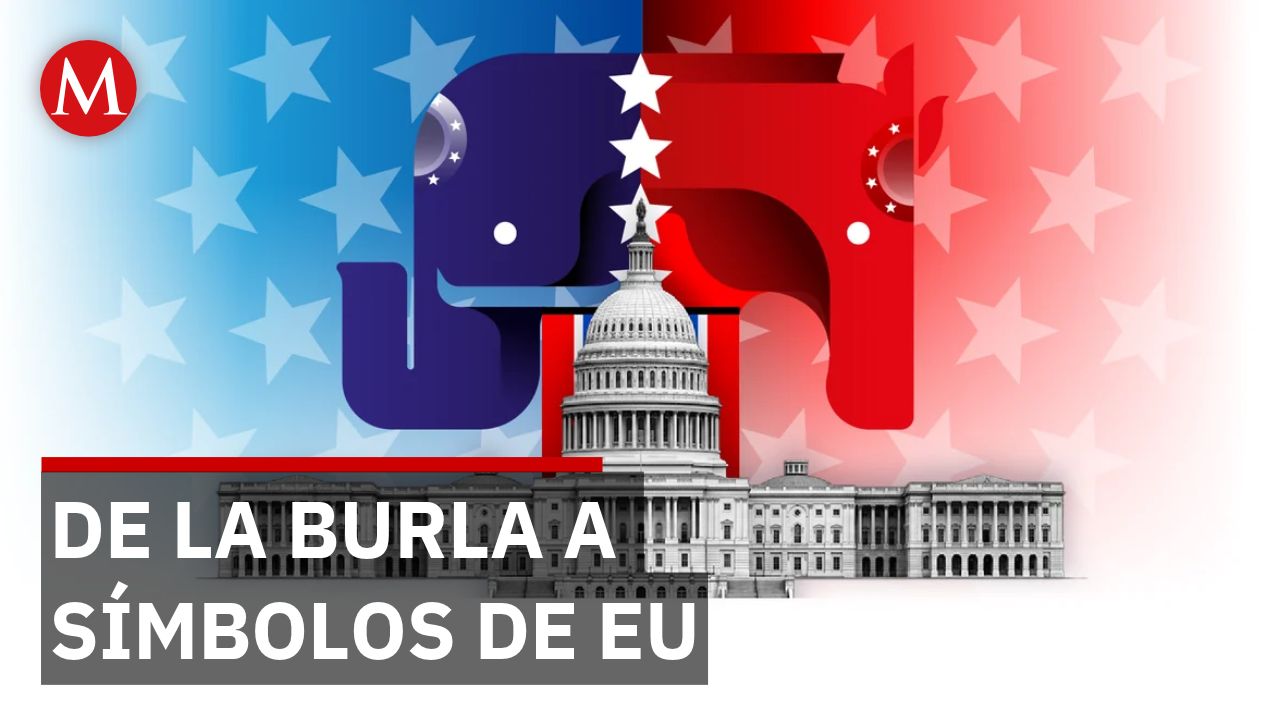 El origen del elefante y el burro: de la burla a símbolos de Estados Unidos