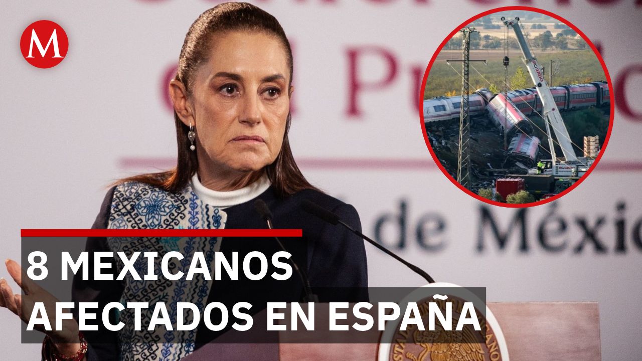 Sheinbaum denuncia desaparición de mexicano tras choque en España