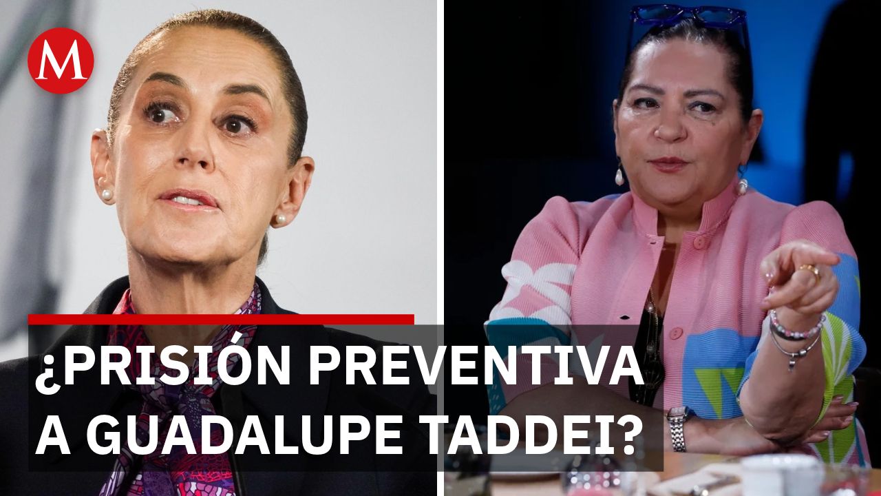 Sheinbaum frena embestida contra Taddei: "La fiscalía tendrá que investigar"