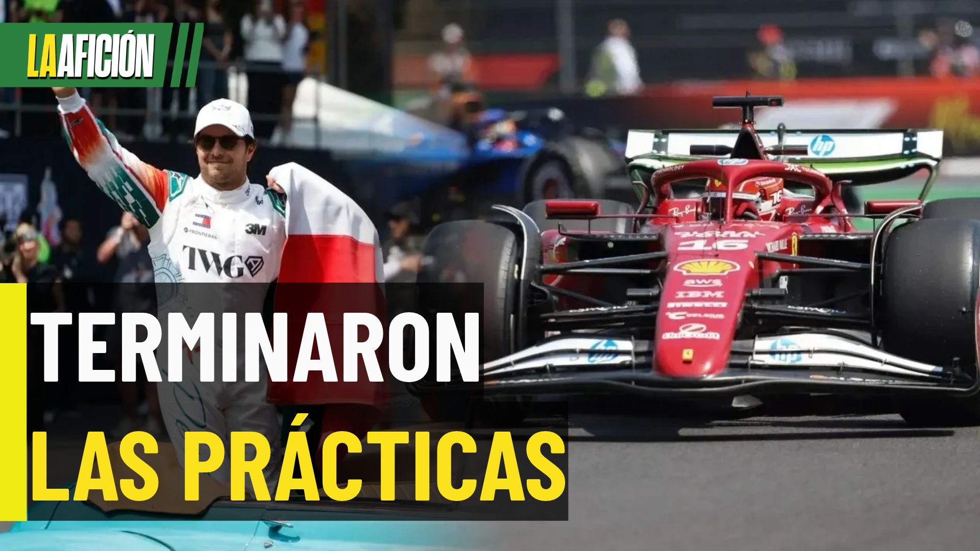 Terminaron las prácticas del GP de México, ¿Cómo le fue a 'Checo' Pérez?