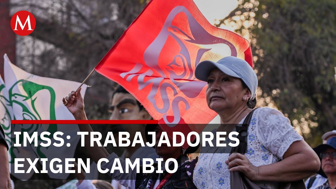 Trabajadores del IMSS negocian con Gobernación remover al Secretario General